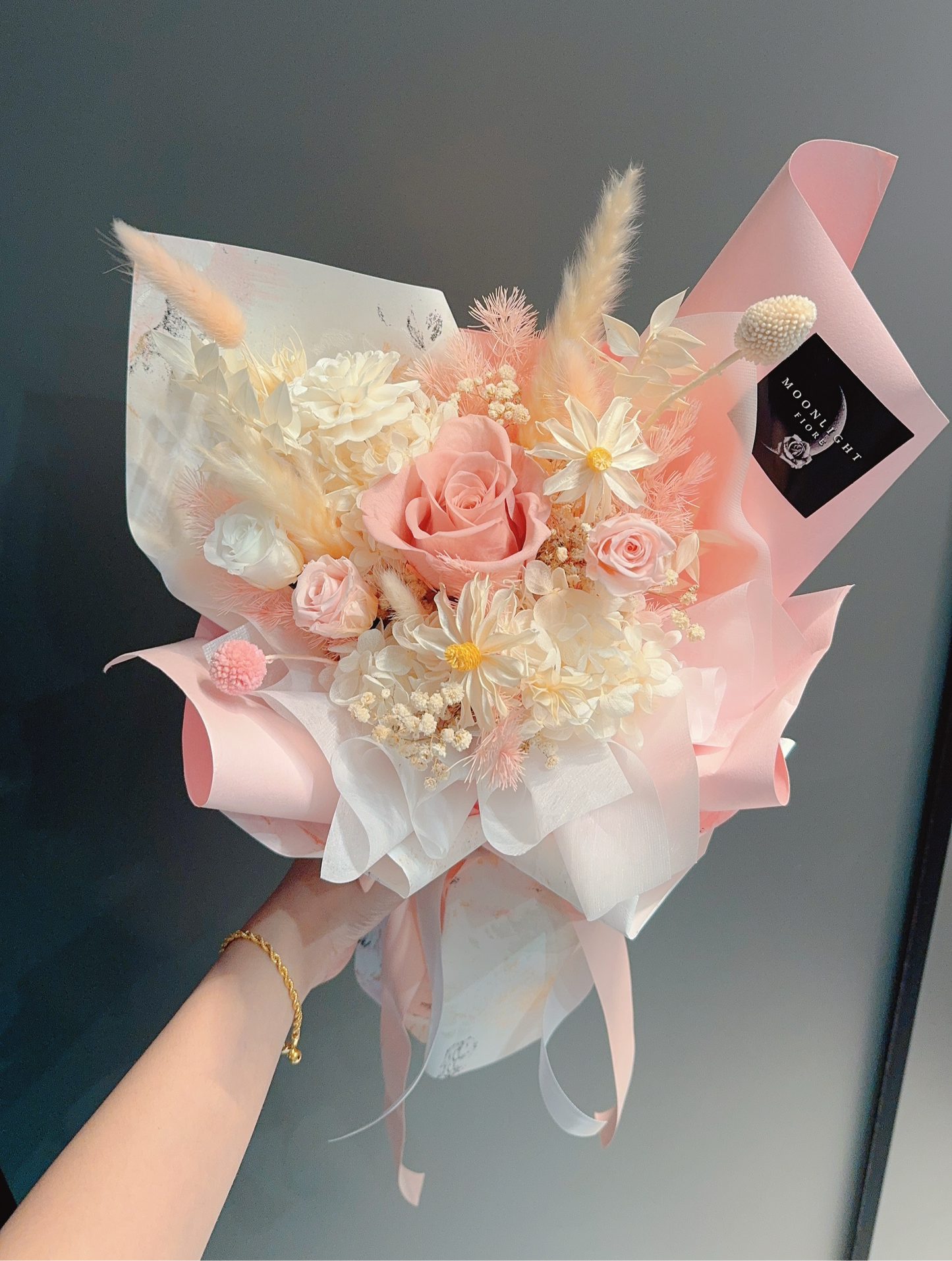 Dolce Come Rosa Bouquet (Preserved)