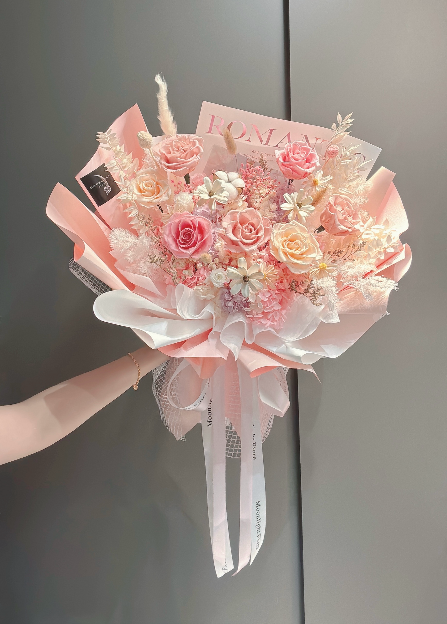 Dolce Come Rosa Bouquet (Preserved)