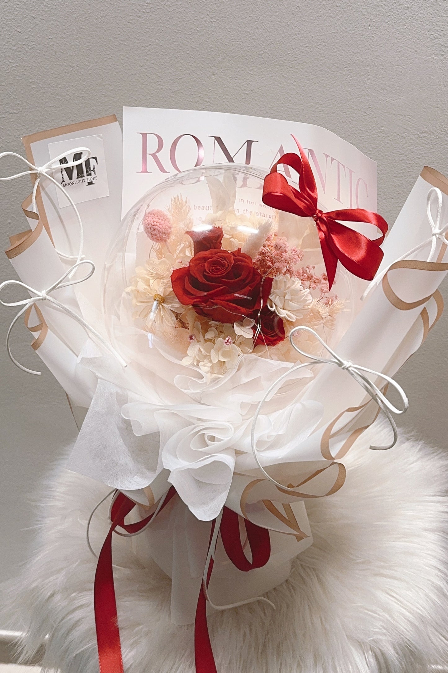 Pure Love in Acrylic Ball (Preserved)