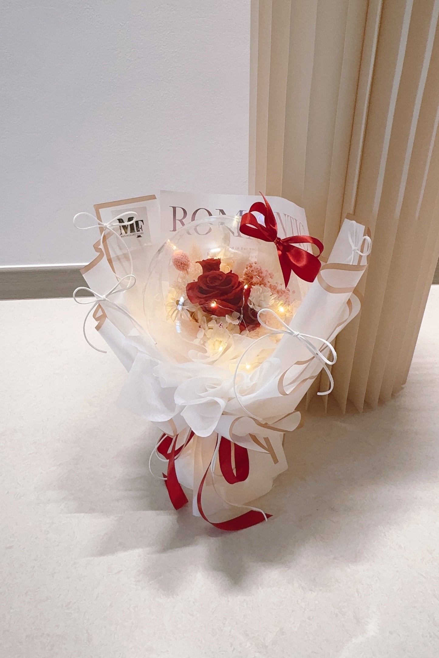 Pure Love in Acrylic Ball (Preserved)