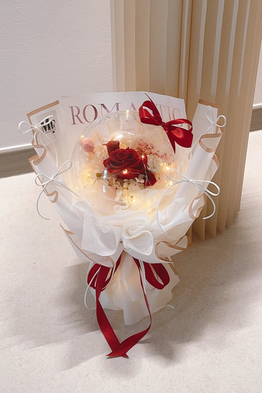 Pure Love in Acrylic Ball (Preserved)